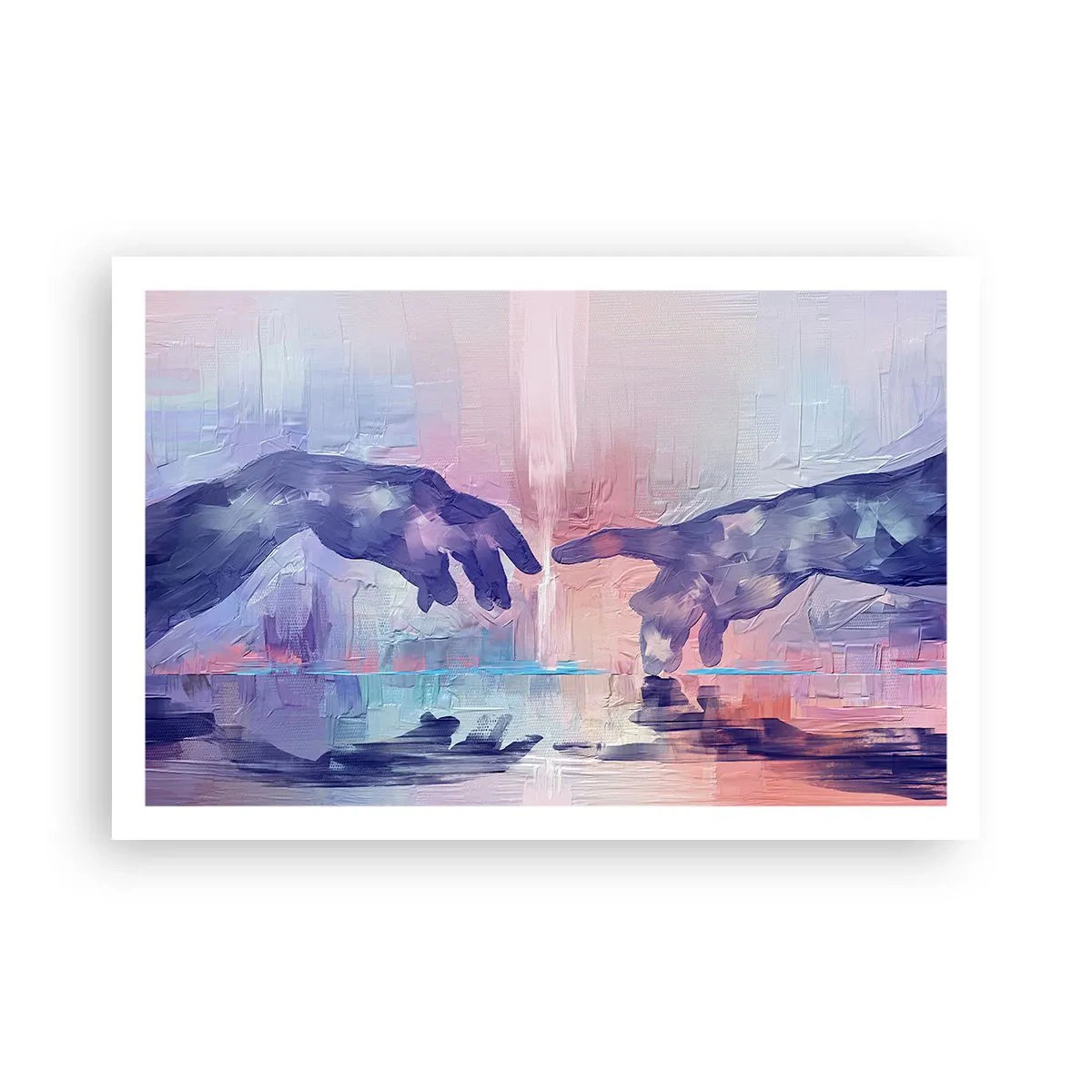 Poster - Göttlicher Funke des Lebens - 91x61 cm