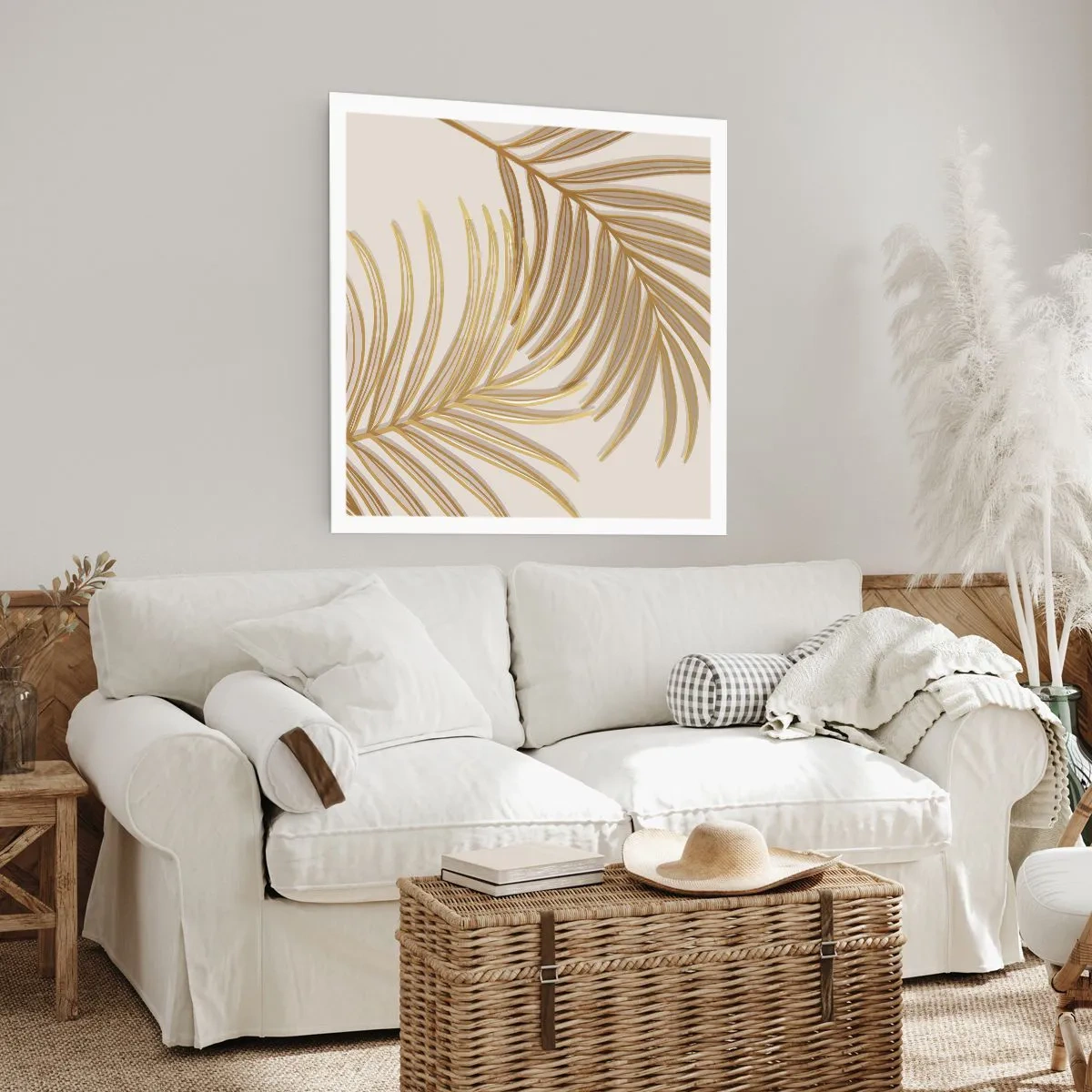 Poster - Goldene Palme! - 60x60 cm