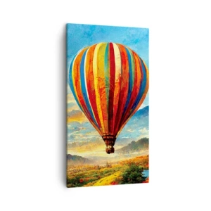 Bild auf Leinwand - Leinwandbild - In der Stille sieht man mehr - 45x80 cm