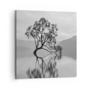 Bild auf Leinwand - Leinwandbild - Es gibt so ein Land - 60x60 cm