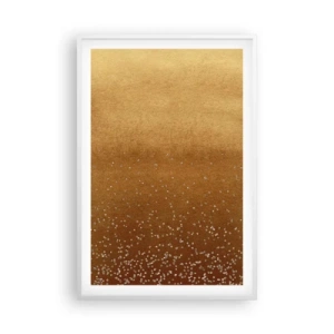 Poster in einem weißen Rahmen - Die Geburt des Lichts - 61x91 cm