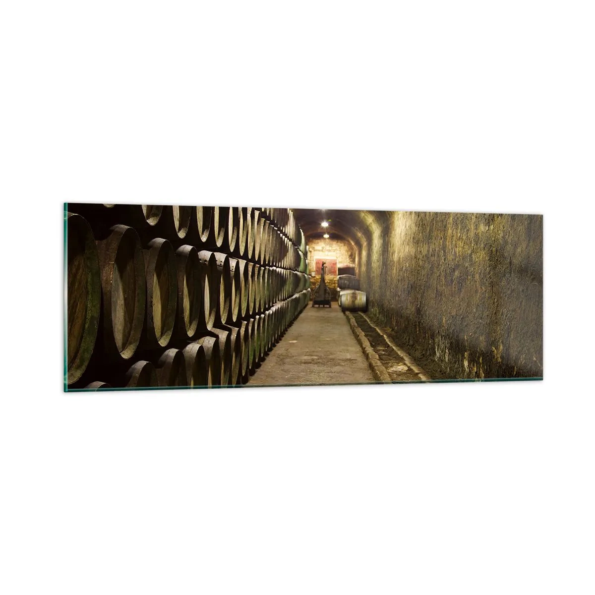 Glasbild - Bild auf glas - Es ist gut, sich hinzulegen - 90x30 cm