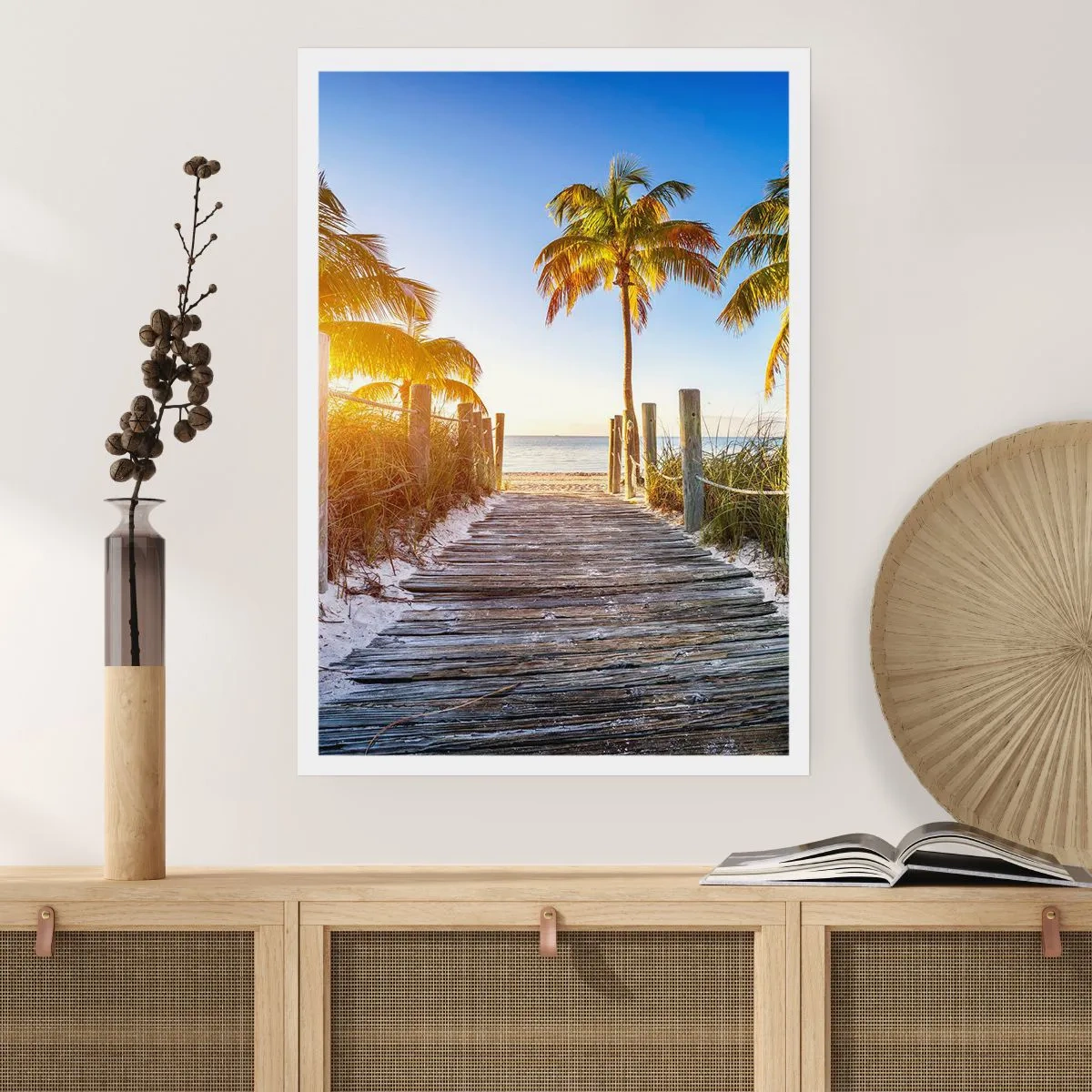 Poster - Direkt ins Paradies - 40x50 cm