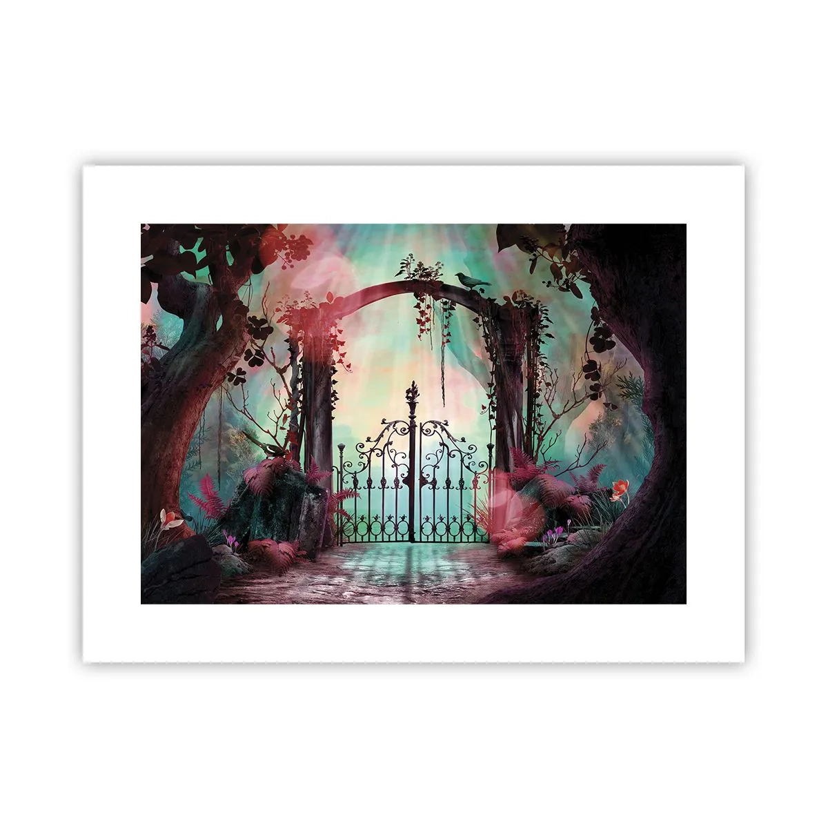 Poster - Geheimer Garten - 40x30 cm