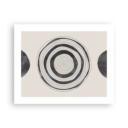 Poster - Wichtig ist, was dazwischen liegt - 50x40 cm