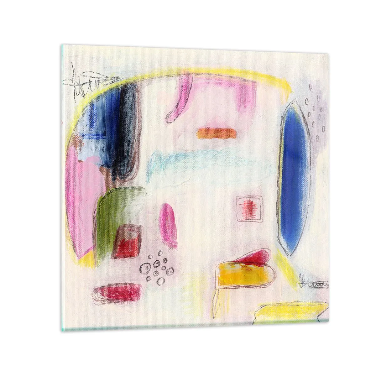 Glasbild - Bild auf glas - Eher konvex als konkav oder flach - 40x40 cm