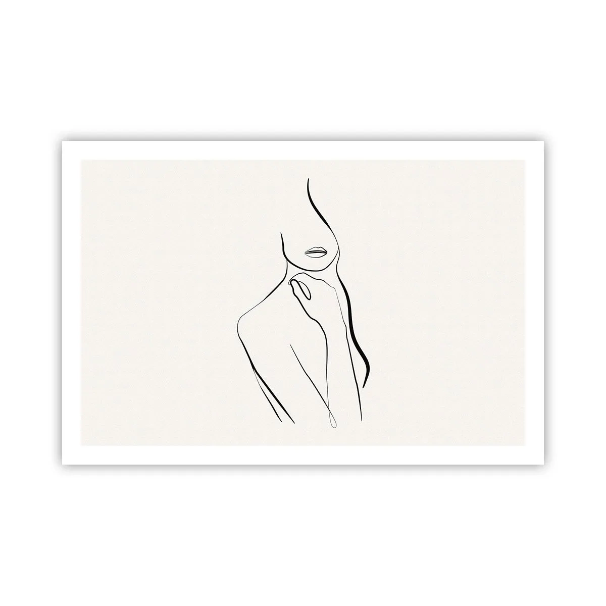 Poster - Eine Welle der Melancholie - 91x61 cm