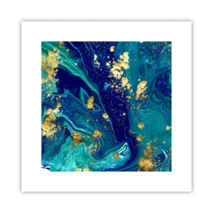 Poster - Die Blütenblätter der Sonne - 30x30 cm