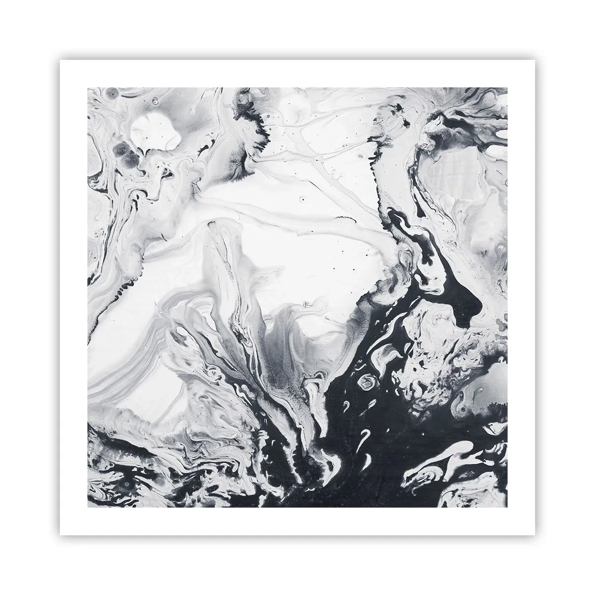 Poster - Das Innere der Erde - 60x60 cm