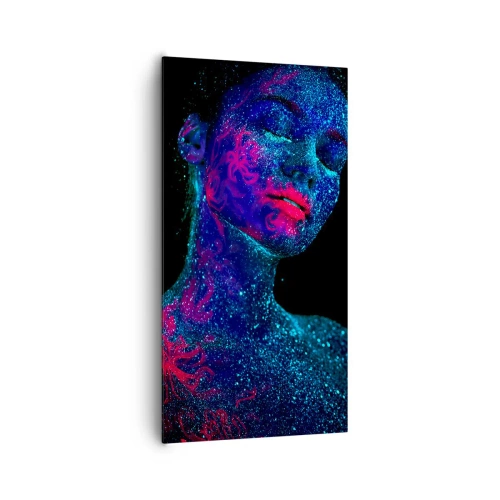 Bild auf Leinwand - Leinwandbild - Im Sternenstaub - 65x120 cm