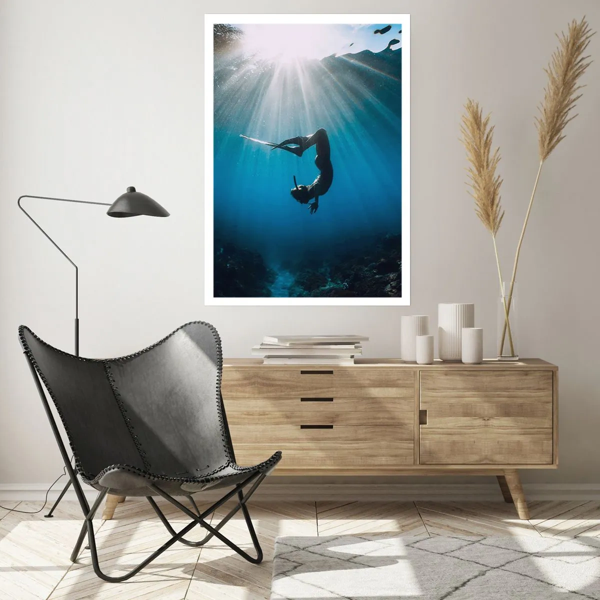 Poster - Tanz unter Wasser - 61x91 cm