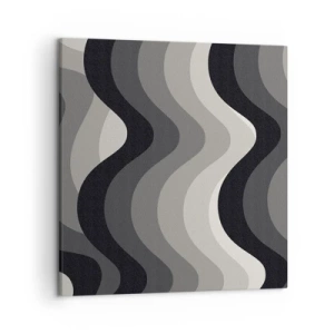 Bild auf Leinwand - Leinwandbild - Eine Welle nach der anderen - 50x50 cm