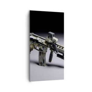 Bild auf Leinwand - Leinwandbild - Immer bedrohlich - 65x120 cm