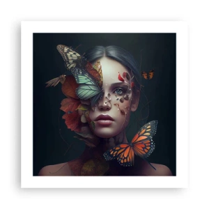 Poster - Wunderbare Metamorphose - 50x50 cm