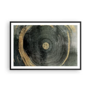 Poster in einem schwarzem Rahmen - Veränderung und Beständigkeit - 91x61 cm