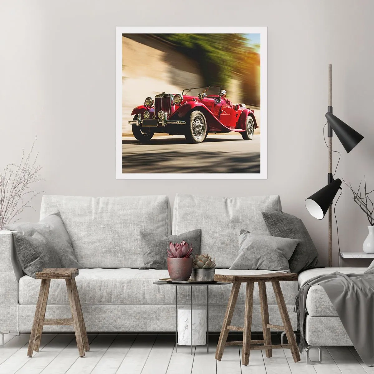 Poster - Schöner als Nike von Samothrake - 50x50 cm