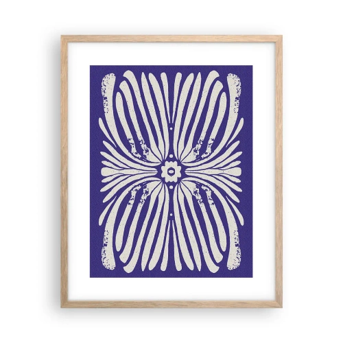 Poster in einem Rahmen aus heller Eiche - Ethnische Inspirationen - 40x50 cm