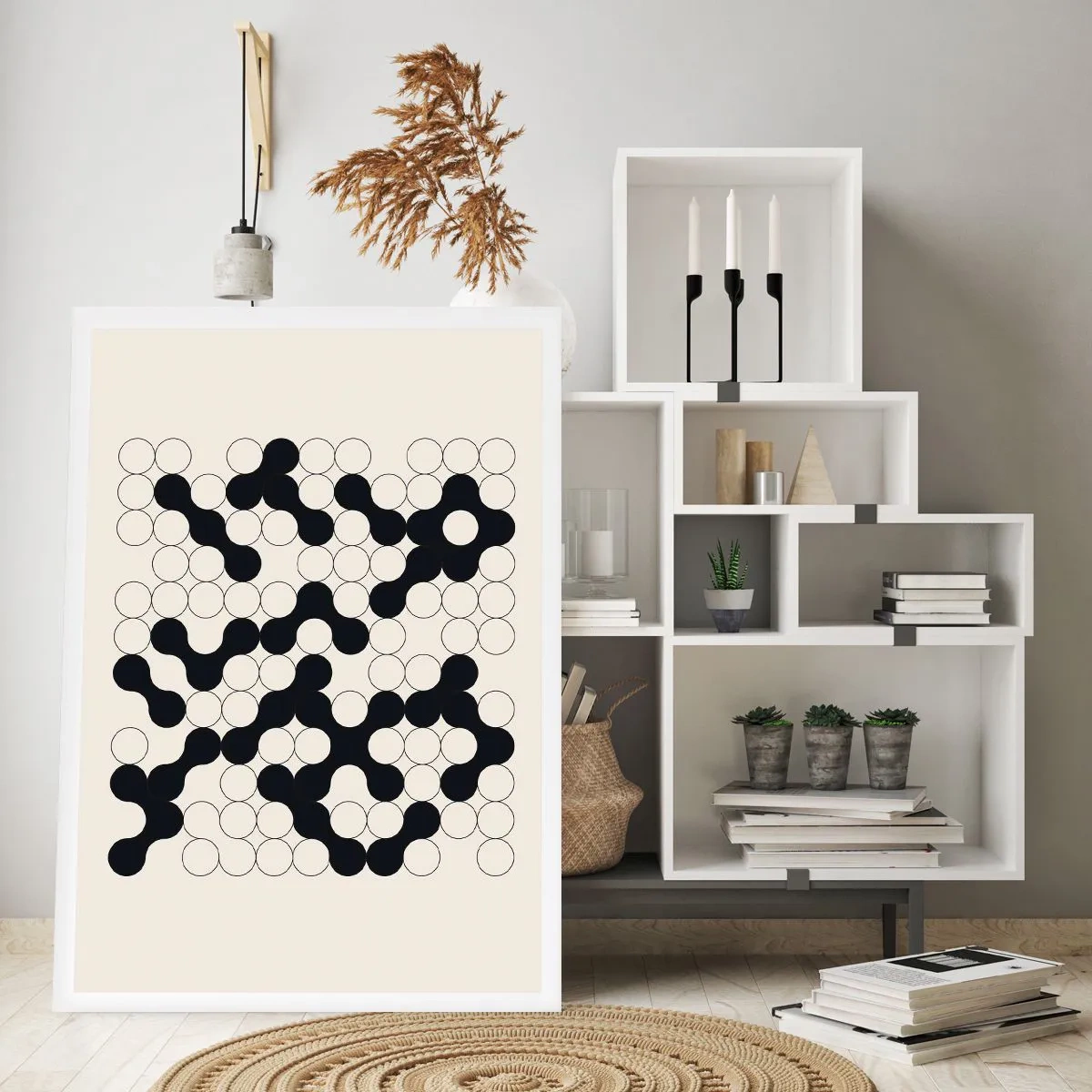 Poster - Chinesisches Spiel – Variation - 30x40 cm