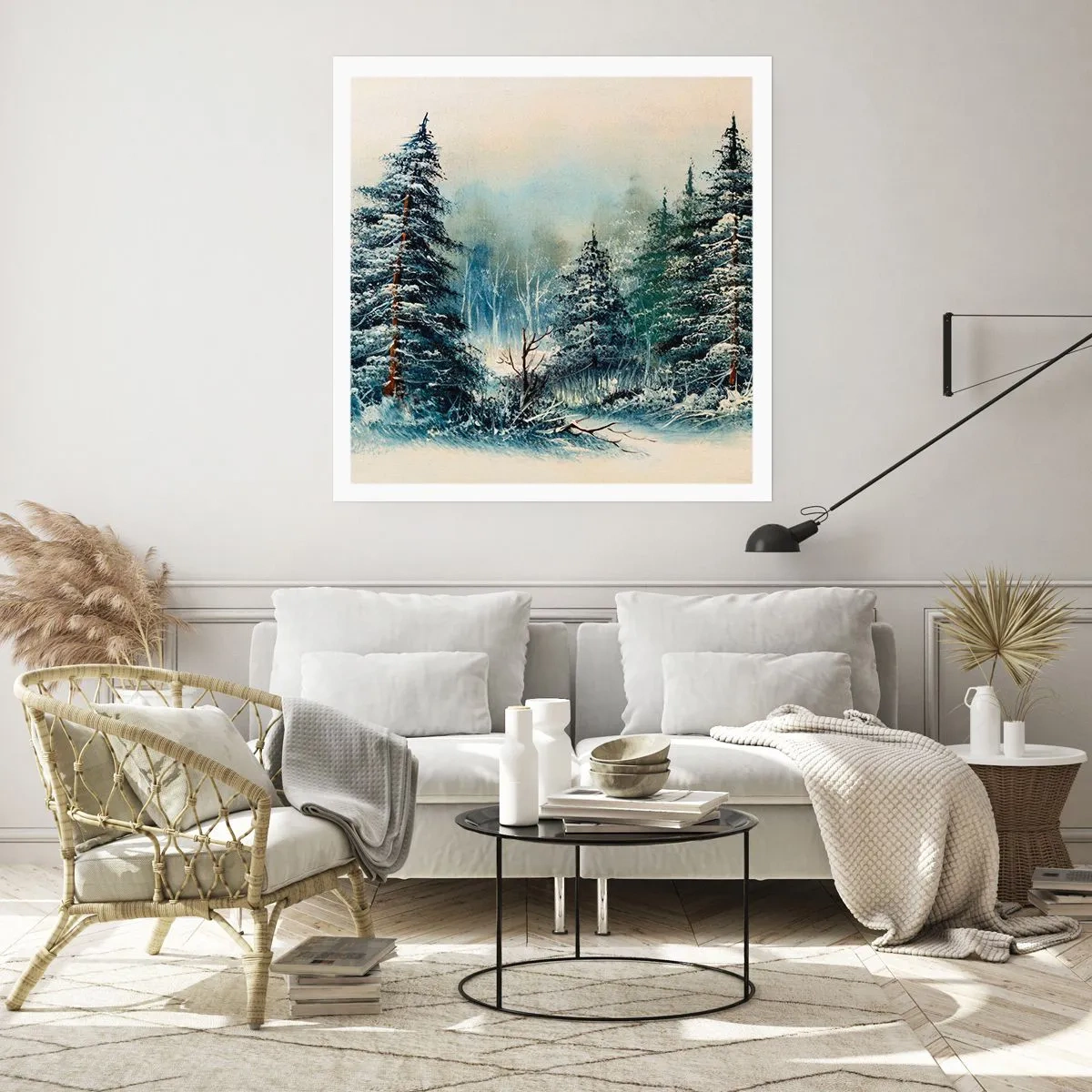 Poster - Bereit für Weihnachten - 30x30 cm