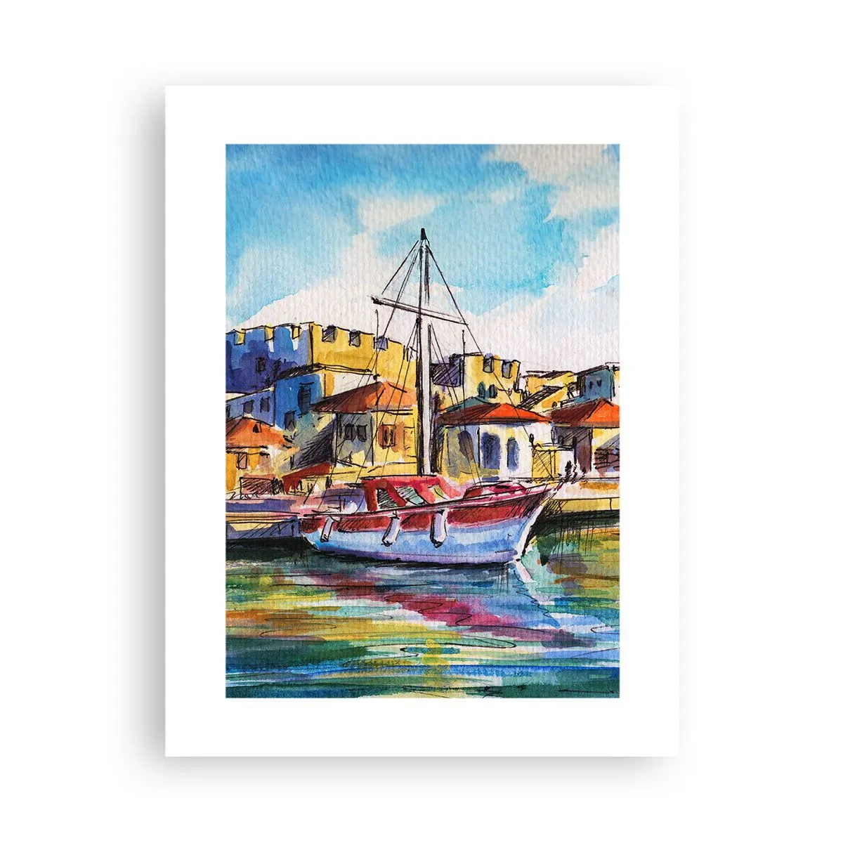 Poster - Regenbogennachmittag - 30x40 cm