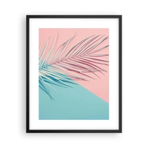 Poster in einem schwarzem Rahmen - Tropischer Eindruck - 40x50 cm