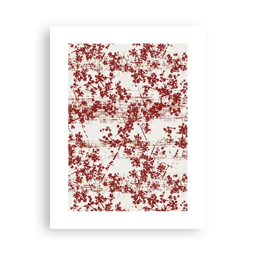 Poster - Wie alter Perkal - 30x40 cm