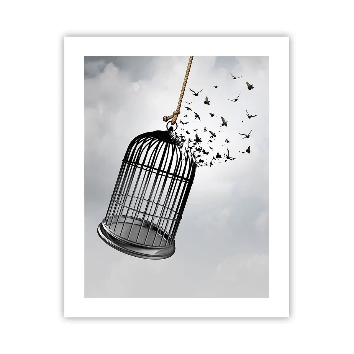 Poster - Glaube ... Hoffnung ... Freiheit! - 40x50 cm