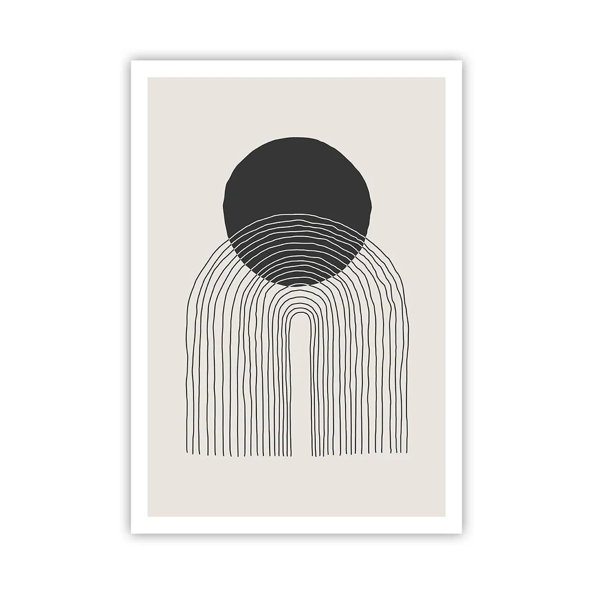 Poster - Zittern und Vertrauen - 70x100 cm