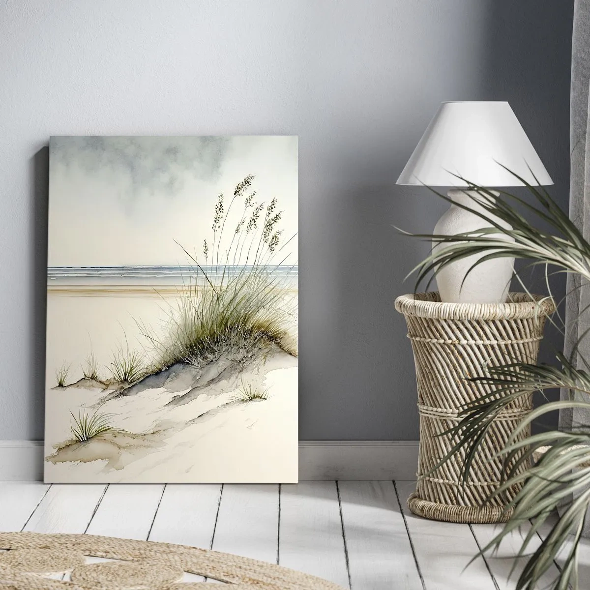 Bild auf Leinwand - Leinwandbild - Vom Wind verwöhnt - 70x100 cm