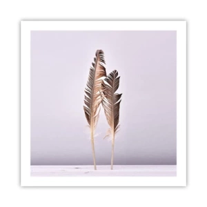 Poster - Gegen das Nichts - 60x60 cm