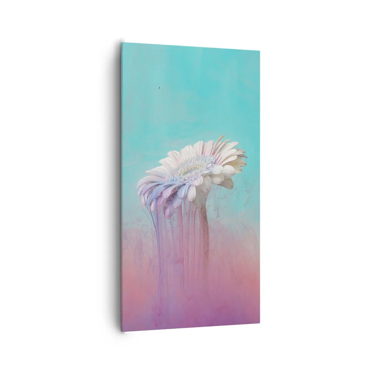 Bild auf Leinwand - Leinwandbild - Blumenunterwelt - 65x120 cm