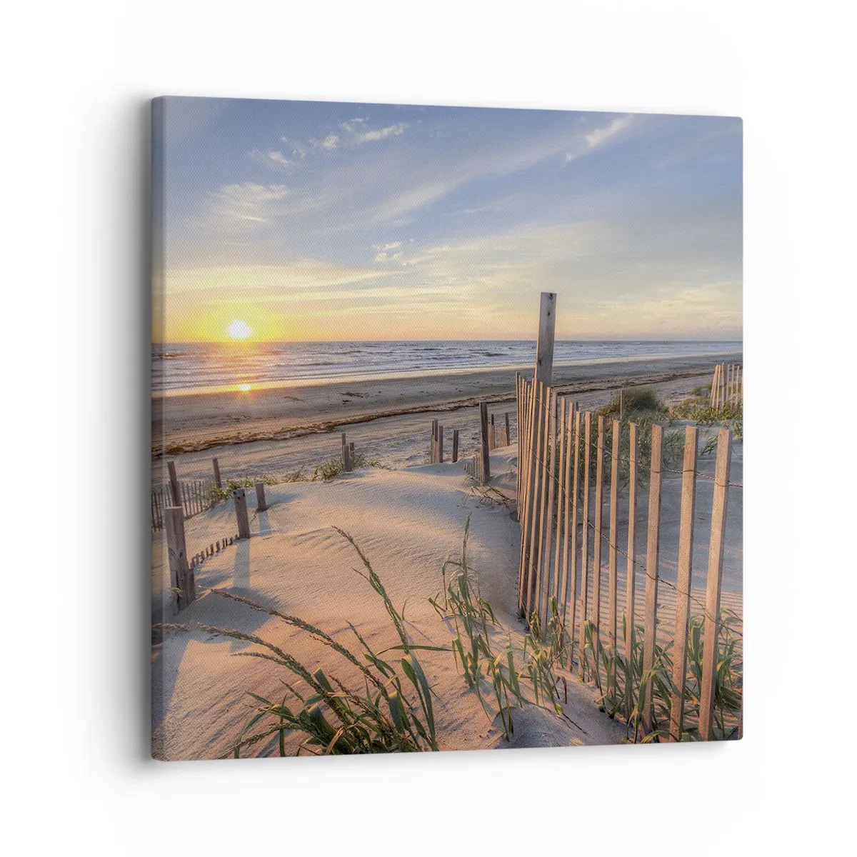 Bild auf Leinwand - Leinwandbild - Schein und Schatten des Windes - 30x30 cm