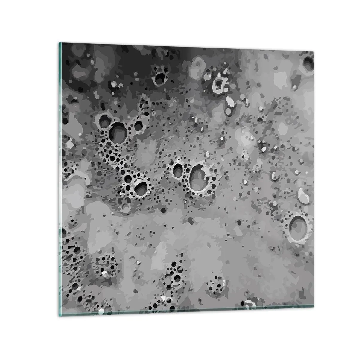 Glasbild - Bild auf glas - Wie eine Mondlandschaft - 50x50 cm