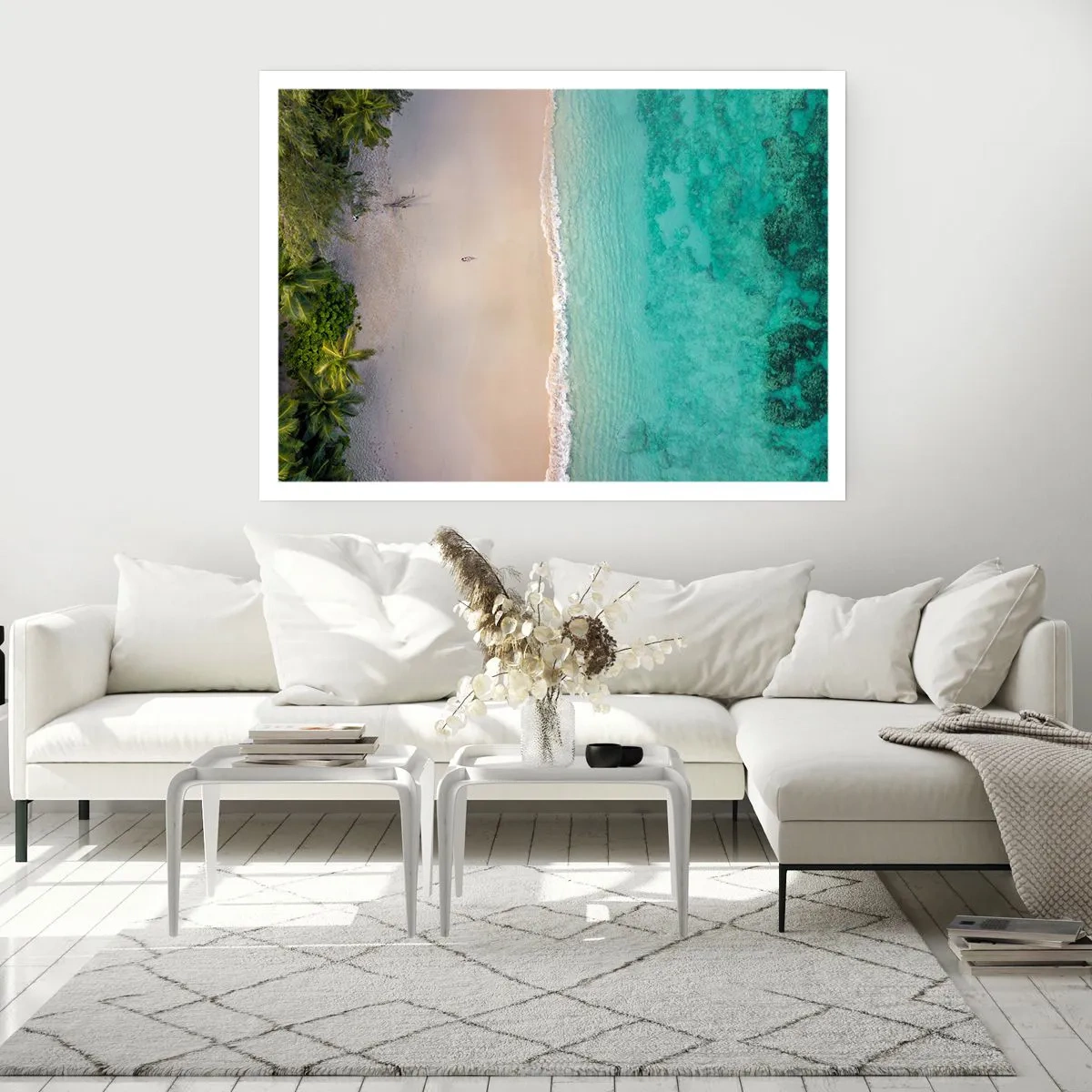 Poster - Paradiesstrand - 91x61 cm
