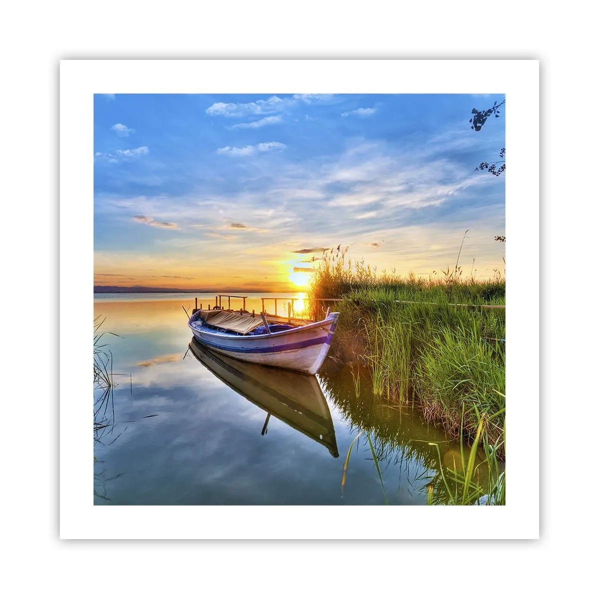 Poster - Bucht erfüllter Träume - 50x50 cm