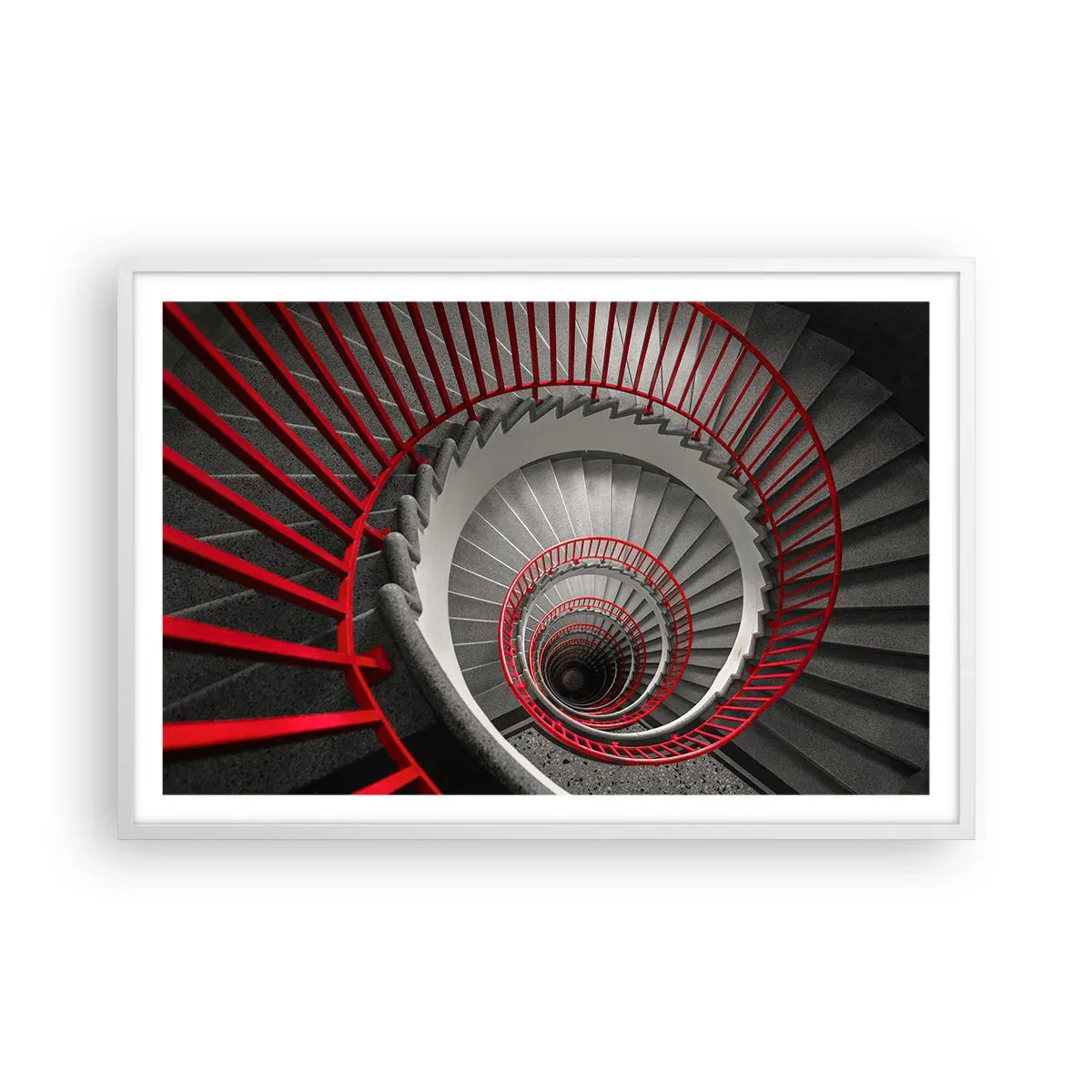 Poster in einem weißen Rahmen - Architekturspaß - 91x61 cm