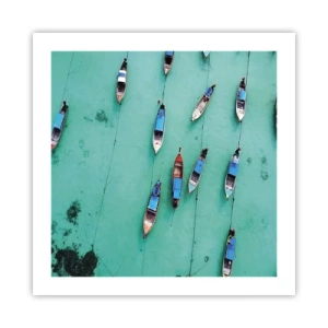 Poster - In freudiger Erwartung - 50x50 cm