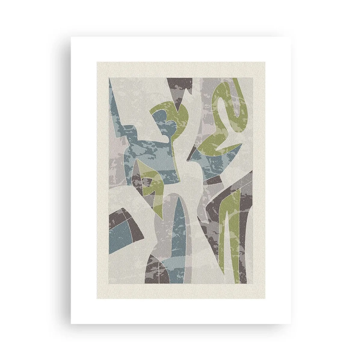 Poster - Komposition hinter dem Glas - 30x40 cm