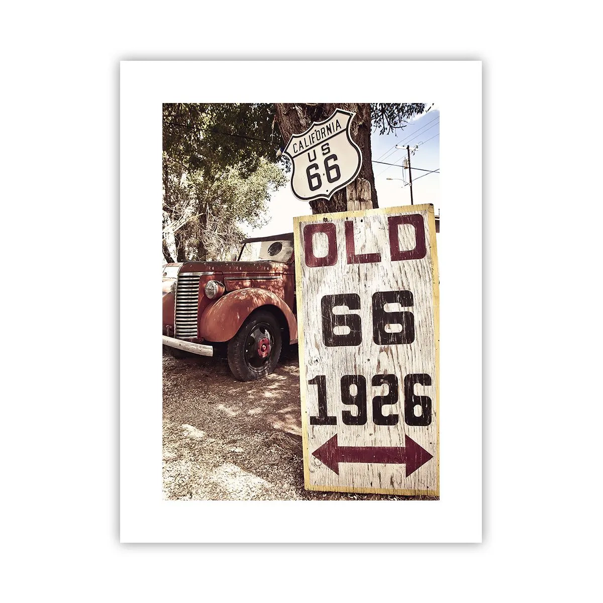 Poster - Die Legende der amerikanischen Provinz - 30x40 cm