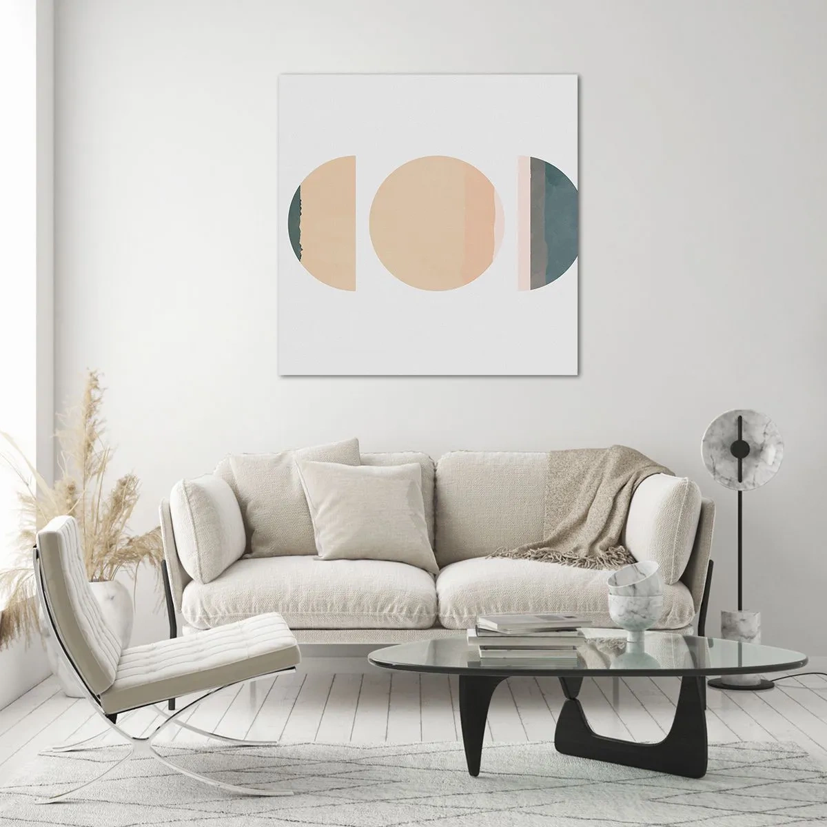 Glasbild - Bild auf glas - Ein Rad hinter dem anderen… - 60x60 cm