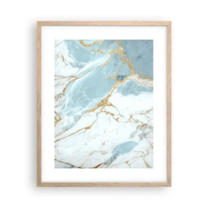 Poster in einem Rahmen aus heller Eiche - Reichtum des Steins - 40x50 cm