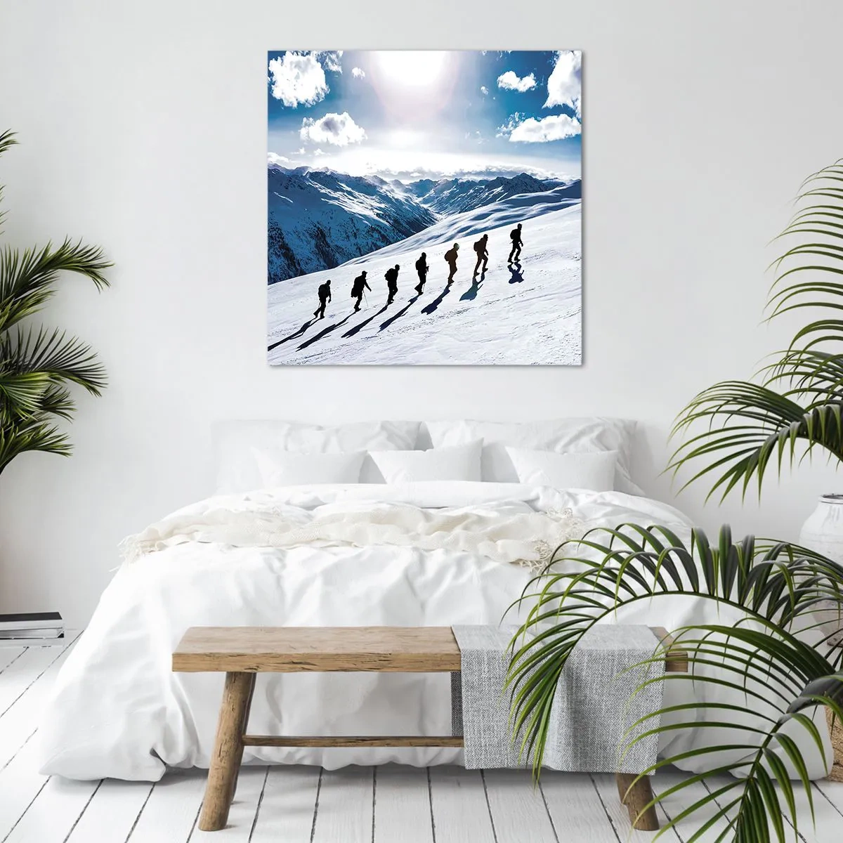 Bild auf Leinwand - Leinwandbild - Das Team der Eroberer - 60x60 cm