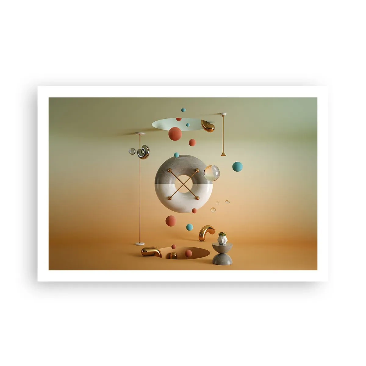 Poster - Alles kann passieren - 91x61 cm