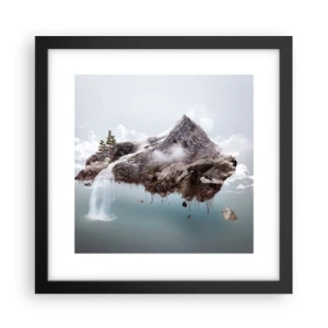 Poster in einem schwarzem Rahmen - Mit dem Auge eines Surrealisten - 30x30 cm