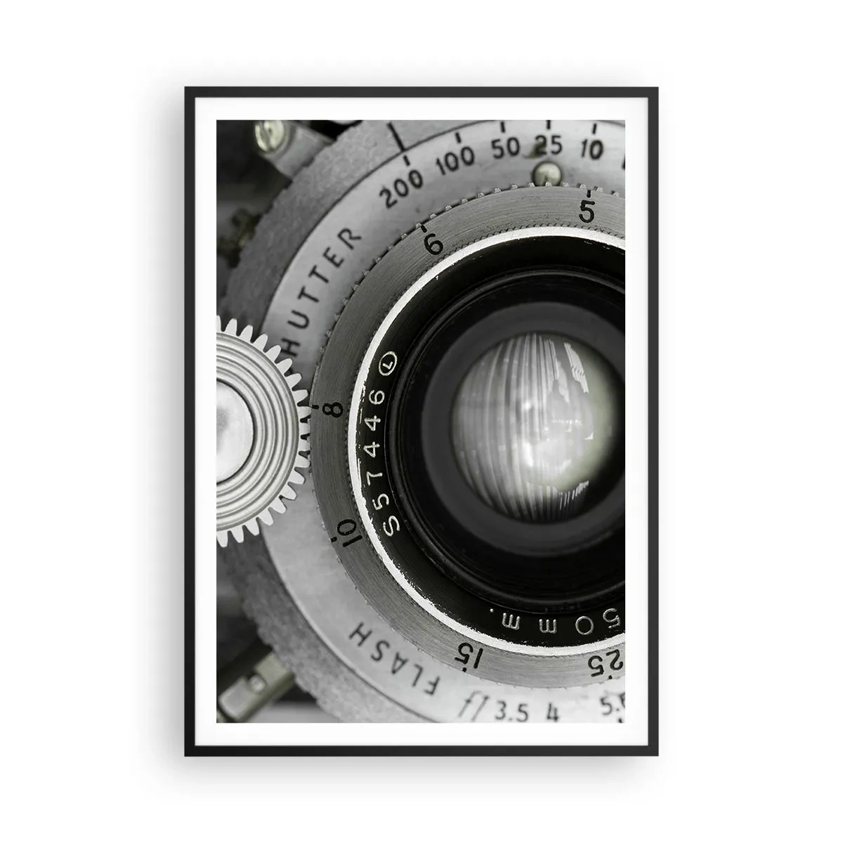 Poster in einem schwarzem Rahmen - Eine Story über Hollywood - 70x100 cm