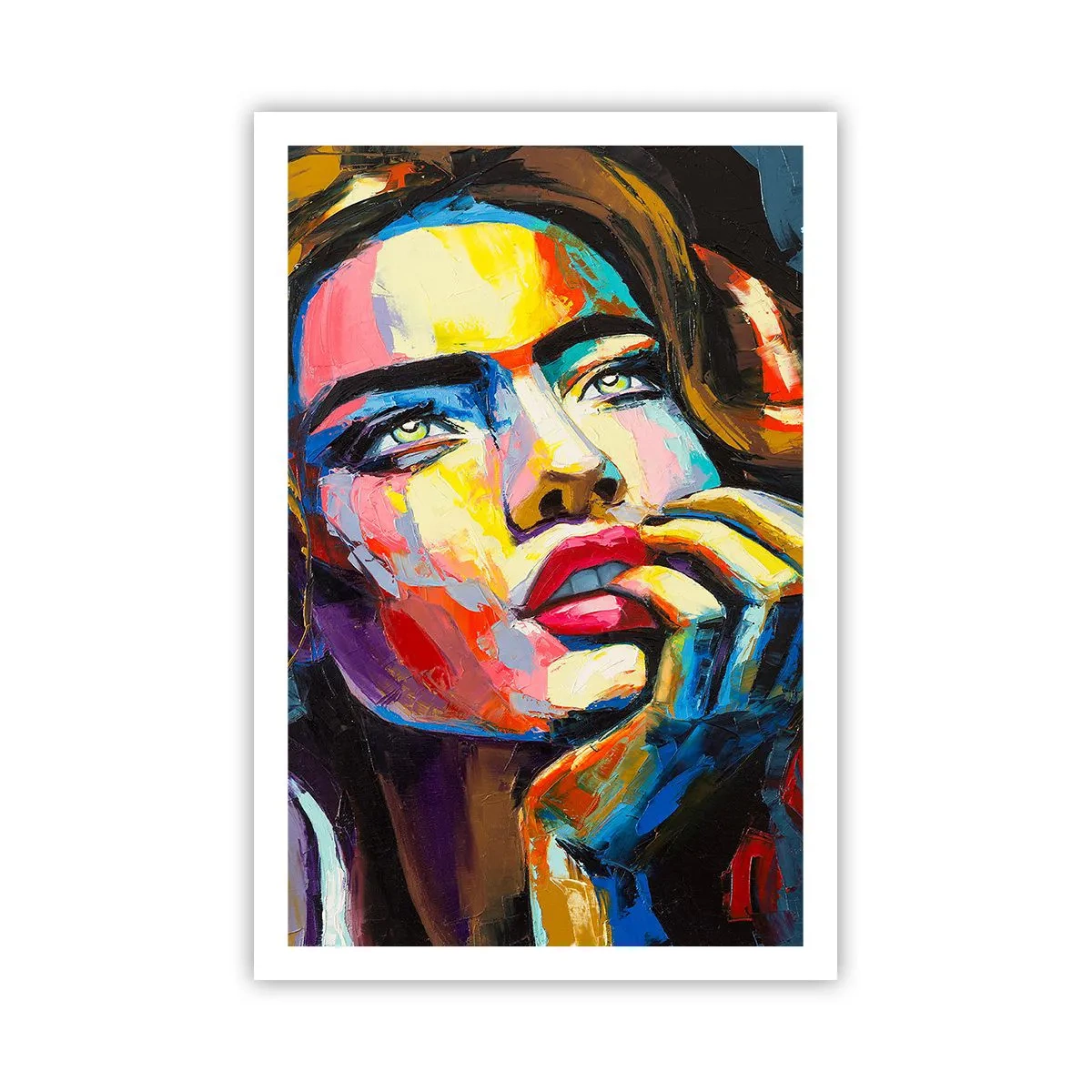 Poster - Träume fliegen am Himmel wie Vögel - 61x91 cm