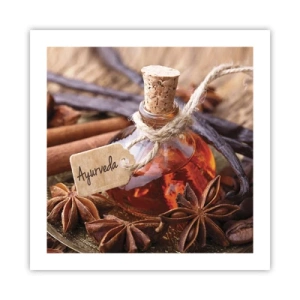 Poster - Zur Einheit von Körper und Geist - 50x50 cm