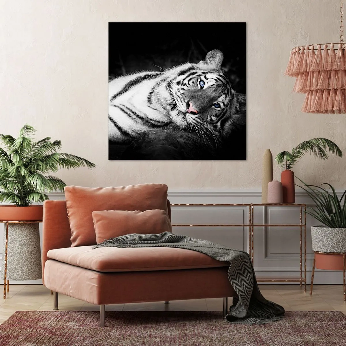 Bild auf Leinwand - Leinwandbild - Wildnis und Frieden - 70x70 cm