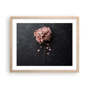 Poster in einem Rahmen aus heller Eiche - Wirklich romantisches Zeichen - 50x40 cm