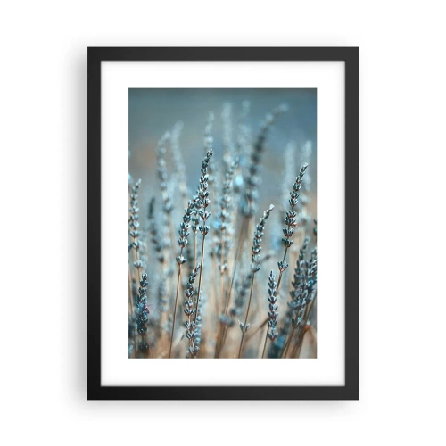 Poster in einem schwarzem Rahmen - Duftendes Kornfeld - 30x40 cm